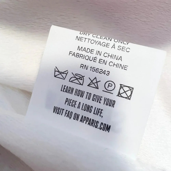 APPARIS Rare Gingham Check Teddy Coat with Tie Waist - Picture 5 of 6